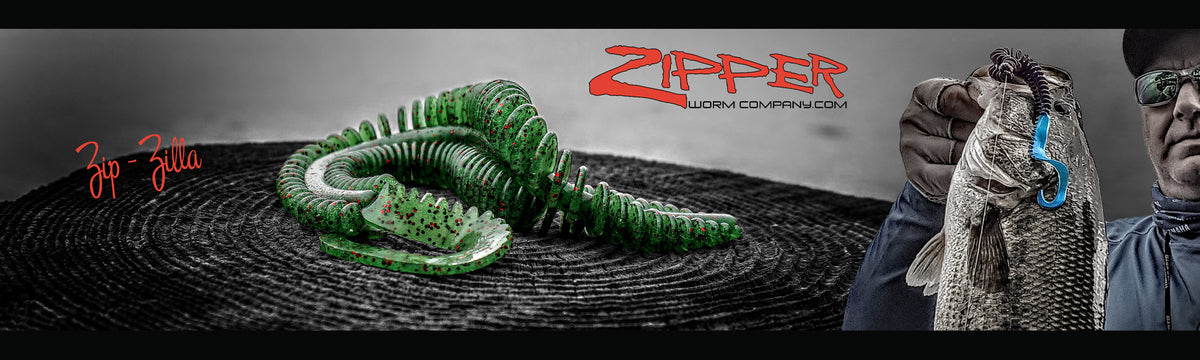 Zipper Worm Company  Fishing Complete, Inc. – Fishing Complete Inc