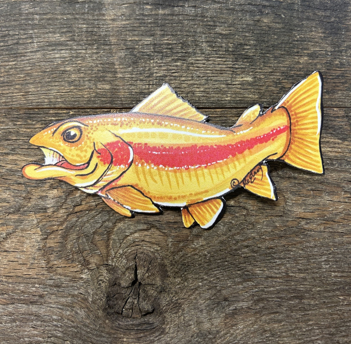 Golden (Palomino) Trout by Scales and Tales Fishing Complete Inc