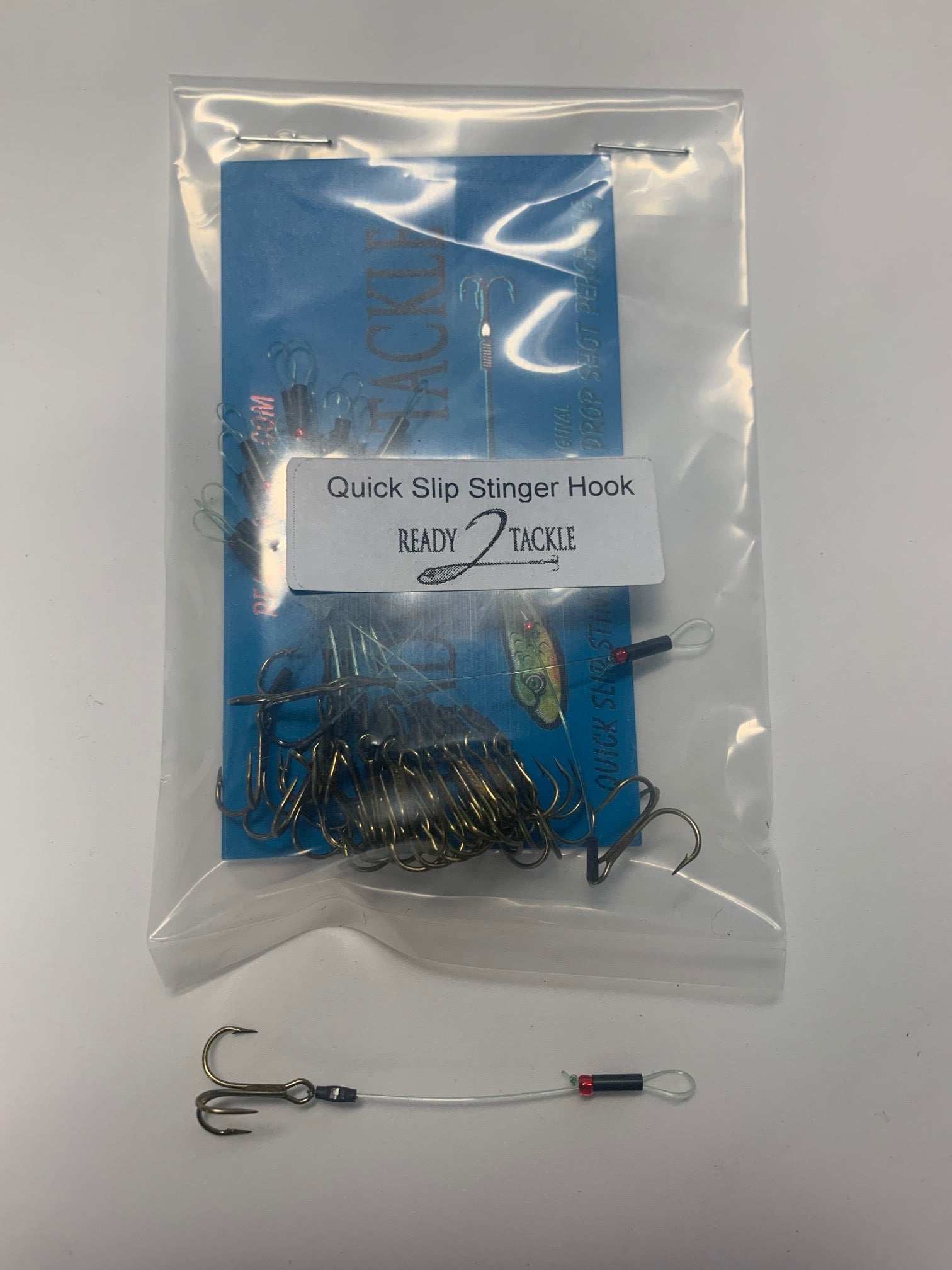 Quick Slip Stinger Hook by Ready 2 Tackle (5 pk and 20 pk