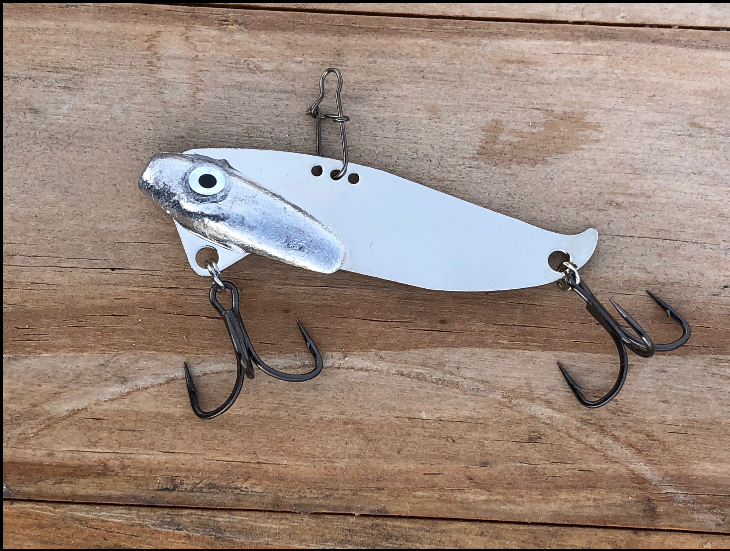 Silver Buddy Blade Bait – Lures and Lead
