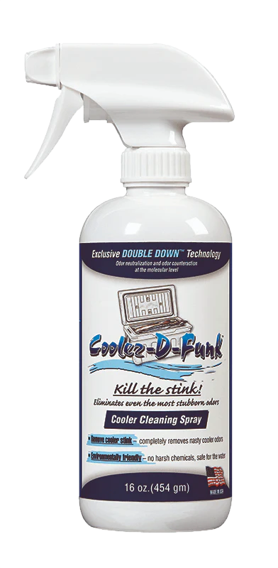 Cooler-D-Funk Cooler Cleaning Spray 16 Ounce – Fishing Complete Inc