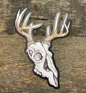 "Bone Head" the Deer Decal