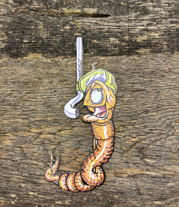 Snorkel The Worm Decal