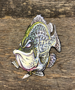 Speckles (Crappie) Decal – Fishing Complete Inc