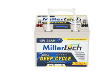 Millertech Lithium Battery- 12 Volt 33 Amp Hour Lithium Battery