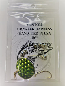 Custom Crawler Harness hand tied 36" from Fishing Complete