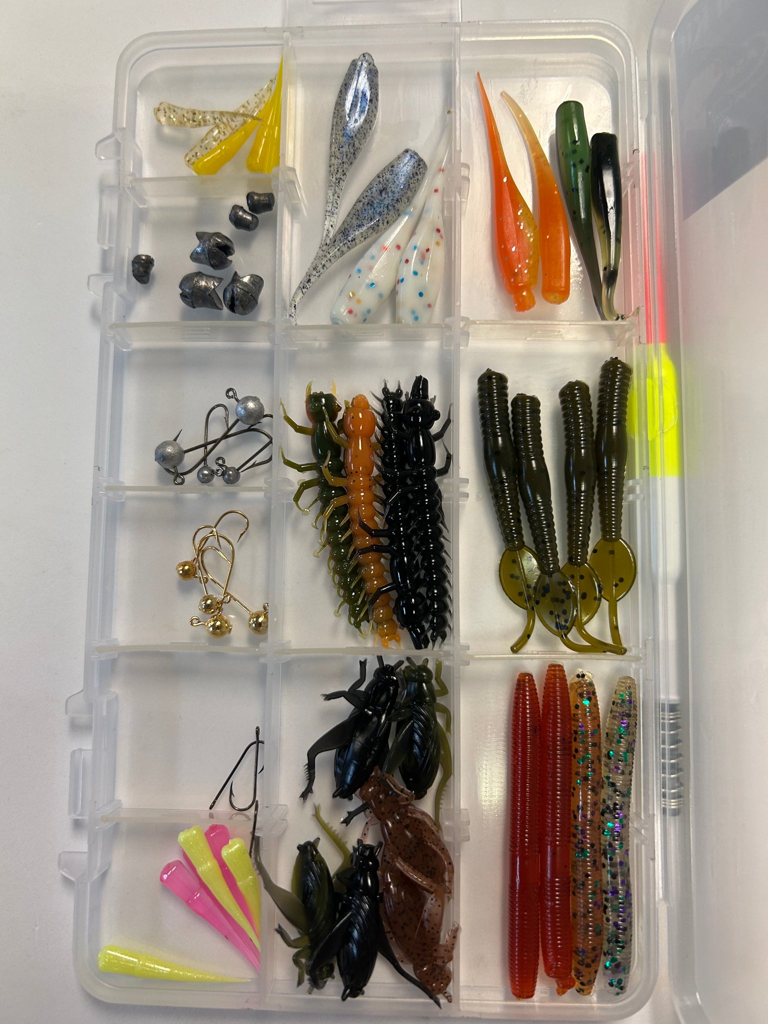 Fishing Lures Tackle Box Trout & Crappie Ice Fishing Palestine
