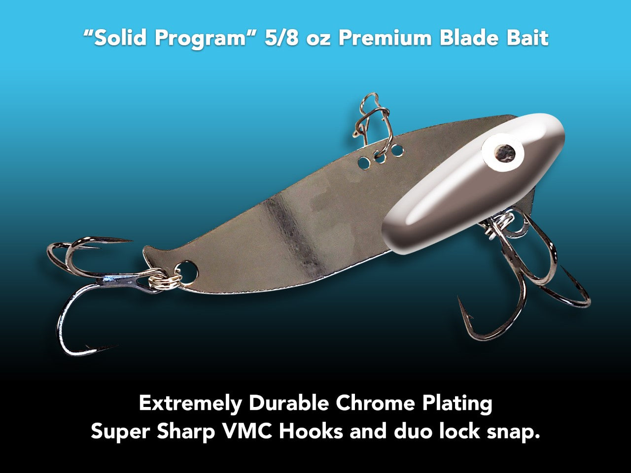 Solid Program Premium Signature Blade Bait by Todd Koehler – Fishing  Complete Inc